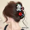 Nuevo Pinza de Tiburón Grande con Forma de Corazón para Peinados Semirecogidos 2026, Pinza para el Cabello con Lazo Lindo para Cabello Fino, Pinza de Garra de Tamaño Mediano