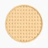 Porta-copos de Silicone Estrela de Cinco Pontas, 10cm de Grau Alimentício, Almofada de Isolamento Térmico, Antiescaldante, Base Antiderrapante para Café, Uso Doméstico Criativo