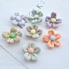 Tela Nueva Tartán Hebilla Flor Accesorios para el Cabello Hechos a Mano Tiara Accesorios DIY Pasador para el Cabello de Niños Cuerda para el Cabello Material