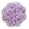 Miçangas Acrílicas Iridescentes, Miçangas Redondas, Miçangas Rachadas, Miçangas Bolha, Pulseira DIY, Colar, Miçangas Espaçadoras, Miçangas Rachadas, Joias