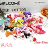 50 Piezas/Paquete Corbatas de Moño Estilo Coreano, Accesorios para el Cabello de Niños, Pinzas para el Cabello de Niñas, Moños, Flores de Dibujos Animados para el Cabello