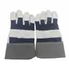 Luvas de Solda Resistentes ao Desgaste Resistentes a Altas Temperaturas Curtas de Couro Bovino Luvas de Manuseio Luvas de Trabalho Proteção do Trabalhador Luvas de Couro para Soldador