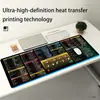 Teclado de Atalho Mouse Pad Grande Tapete de Mesa de Escritório Borda Antiderrapante Trava de Borda Teclado Pad Feito Sob Medida em Estoque Dropshipping