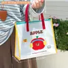 Bolsa de Gelatina Fofa de Desenho Animado Original Tengyi, Bolsa de Mão Versátil para Meninas, Bolsa de Praia para Viagem, Bolsa Transparente para Litoral, Atacado