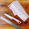 Cuchillo para Fruta de Acero Inoxidable Jinda Strongman, Pelador de Acero al Carbono Afilado a Mano, Cuchillo Doméstico Minimalista Moderno