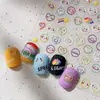 Yitu Calcomanía para Uñas con Diseño de Hormigas Simple Colorida Linda Dibujos Animados Decorativa Yt3764