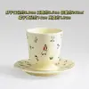 Juego de Tazas de Café Retro Jingdezhen Estilo Europeo Pequeña Taza de Cerámica de Lujo Creativo Pastoral Juego de Té de la Tarde Té Floral