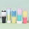 Termo Exterior de Acero Inoxidable de 30 oz con Gradiente de Gran Capacidad Aislado al Frío Cambia de Color Tendencia Fresco Regalo de Negocios