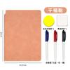 Cuaderno Pizarra A5 con Panel Metálico Extraíble, Bloc de Borrador Borrable, Bloc de Notas, Bloc de Notas Pequeño