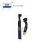 Suministro de boquilla de porcelana para soldadura por arco de argón, cabezal de pistola refrigerado por agua y refrigerado por gas, WP17 18 26 F, cabezal de pistola de pastel redondo, guía de fluido, clip para aguja de tungsteno
