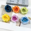 Cabeças Grandes de Flor de Ameixeira Artificial para Arranjos de Parede de Flores DIY para Salão de Casamento, Decoração de Casa, Acessórios de Cabelo e Adereços Florais