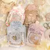 Pacote de Cartas Momo Série Luz e Sombra Flutuantes Base para Decoração de Material de Diário DIY Vazado em Relevo 20 Folhas em 4 Designs
