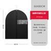 Funda Protectora Antipolvo Negra para Ropa Bolsa Antipolvo Ropa Engrosada Ropa para Colgar a Prueba de Humedad y Polvo Cubierta para Armario de Casa Abrigo