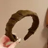 Diadema Plisada de Seda Estilo Francés para Mujer, Diadema Versátil de Verano Ins, Moda para Lavado de Cara y Sombrero para Exteriores