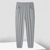 Pantalones de protección solar de secado rápido de seda de hielo UPF50 para hombres y mujeres, de verano, finos, elásticos, de talla grande, para correr, deportes al aire libre, montañismo, pantalones casuales