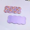 Parche de Resina Rectangular de Encaje de Helado de Dibujos Animados Clip para Bordes de Cabello Roto DIY Accesorios para el Cabello Pasador Funda de Teléfono Móvil Accesorios de Joyería