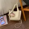 Bolsa Balde Fashion Portátil para Mulheres 2026 Nova Coleção de Primavera Bolsa de Ombro Simples Estilo Coreano Nicho de Alto Valor Bolsa Casual Feminina
