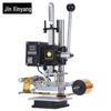 Máquina automática de estampagem de rolo de papel Jinxinyang manual Máquina de estampagem a quente em couro Máquina de estampagem de logotipo e marca registrada