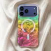 Funda Adecuada para Teléfono Móvil Apple 18Pro con Color Gradiente Chapado en Color Funda Magnética con Brillo Iphone17Promax 16Pro