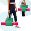 Bolsa de Lona para Almacenamiento de Tapete de Yoga Amazon Bolsa de Hombro para Almacenamiento de Tapete de Yoga para Deportes y Fitness Suministros Auxiliares de Yoga