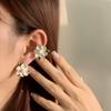 Plato de Incienso para Mosquitos Clip para la Oreja Sin Agujeros en la Oreja Sentido Avanzado Temperamento Simple Aretes de Joker Moda de Lujo Ligero Aretes Indoloros al Mayoreo