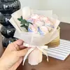 Buquê de sabonete presente de formatura, flores secas, mini decoração de girassol, lembrança requintada, mini buquê, transfronteiriço