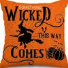 Fronha de Halloween da Amazon Feita Sob Medida com Seu Próprio Design, Fronha de Linho para Casa, Conjunto Divertido de Fronhas para Almofada de Sofá