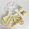 [Solo para Ropa de Bebé] Bebé de Tres Años Muñeco de Peluche Grande de Vinilo 400% Ropa de Bebé Vestido de Primavera Traje Dulce y Lindo