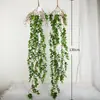 Planta de parede com folhas de samambaia artificial para dinheiro, arranjo de cena de parede, folhas de samambaia penduradas, folha de Milão artificial para pendurar na parede