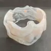 Pulseiras de acrílico coloridas geométricas irregulares europeias e americanas, pulseiras de design de nicho, joias personalizadas da moda atacado