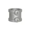 Conector de Tubería de Acero de 20/25/32mm Unión de Tubería de Aleación de Aluminio Hierro Conector de Tubería Galvanizada Barandilla Sujetador