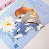 Llavero de cuero de dibujos animados de animales marinos, ballena y capibara de moda y creativos, exquisito accesorio para coche y colgante para mochila