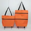 Bolsa carrinho universal para compras, carrinho de compras de supermercado, carrinho de mão dobrável portátil, pode ser carregado no ombro