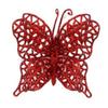 Decoración Navideña Transfronteriza Mariposa de Polvo Dorado Accesorios para Disparos Colgante para Árbol de Navidad Decoración de Boda Mariposa de Polvo Dorado