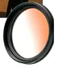 Filtro de equilibrio de relación de luz de color gris degradado GND gris medio degradado rojo naranja azul verde amarillo para cámara SLR teléfono móvil