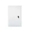 Porta de inspeção da unidade externa de ar condicionado em liga de alumínio para residências, visor de inspeção de janela saliente montado na parede, poço de tubulação, placa de cobertura decorativa para caixa de baixa corrente