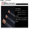 Tubo de Incenso de Vidro Agarwood Sândalo Pacote de Teste de Incenso Barril de Incenso de Plástico Embalagem de Tubo de Incenso Armazenamento Doméstico Metabo