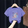 2049# camiseta cuhk niños y niñas ropa infantil nuevo abrigo de verano 100 algodón camiseta interior ropa infantil manga corta