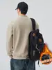 Ropa de Hombre Fengshe / Sudadera gruesa con forro polar para hombre, chaqueta larga de manga larga de moda resistente, novedad otoño e invierno 2026
