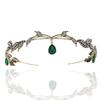 Tocado de novia de Amazon con colgante de ceja y diamantes de imitación para boda, diadema de aleación con diamantes de imitación, corona para novia, joyería vintage.