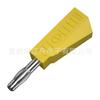 A flor da lanterna da liga de zinco de 4mm soldou a inserção da banana pode ser empilhada inserção da banana de 4mm todo o cobre opcional