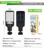 Nueva Luz LED Solar de Pared para Exterior Transfronteriza Inducción del Cuerpo Humano Luz de Jardín Iluminación de Pared para el Hogar Control Remoto Luz de Calle