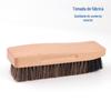 Comércio exterior A- grau Faia em forma de barco bicolor escova de cabelo de cavalo cerdas de cavalo escova de sapato de lubrificação polimento limpeza escova de remoção de poeira