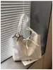 Bolso de Hombro con Lentejuelas Estrella Nuevo 2026, Bolso de Mano Casual Simple de Gran Capacidad, Bolso de Tela de Alto Valor Estilo Coreano