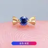 Brincos de Liga de Titânio F136 com Zircônia Mini Formato de Doce Studs de Osso da Orelha com Rosca Interna, Piercings de Nariz, Piercings de Lábio, Joias de Piercing de Titânio G23