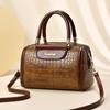 Bolso para Mujer 2026 Nuevo Modelo Patrón de Piedra Bolso Almohada Gran Capacidad Vintage para Mujeres de Mediana Edad Bolso Cruzado de Hombro Casual Moderno