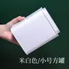 0.1kg Lata Cuadrada de Medio Libra para Té Lata de Hierro Universal Té Negro Té Verde Caja de Empaque para Té Hoja de Lata Caja Vacía