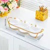 Envío Gratis Plato de Frutos Secos Personalizado Plato de Frutas para el Hogar Caja de Almacenamiento de Dulces para Sala de Estar Mesa de Café Plato de Frutos Secos Lujo Accesible Plato de Snacks