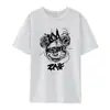 [Personalização Profissional] Camiseta Masculina de Manga Curta Marca Brother Importada Impressão Direta 50 Contagens Algodão de Fibra Longa Xinjiang Amônia Líquida