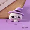Novos Acessórios de Resina Abóbora de Halloween Caveira Fantasma Chaveiro Acessórios para Joias DIY Material para Capa de Celular